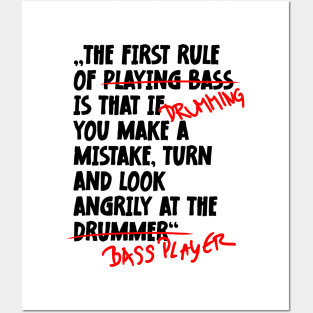 The First Rule Of Drumming Posters and Art